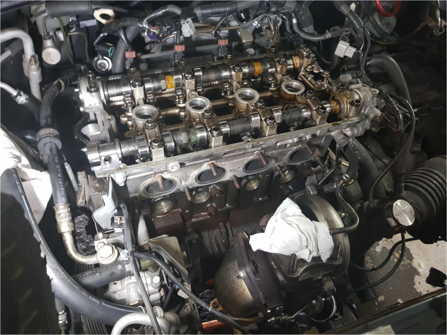 Evo 8 GSR engine internals